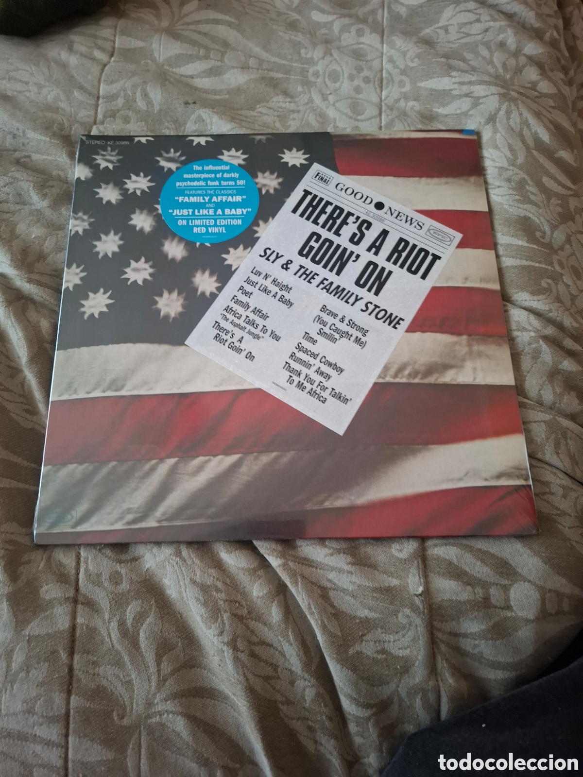 Discos de vinilo: Sly & The Family Stone There's A Riot Goin On reed vinilo rojo