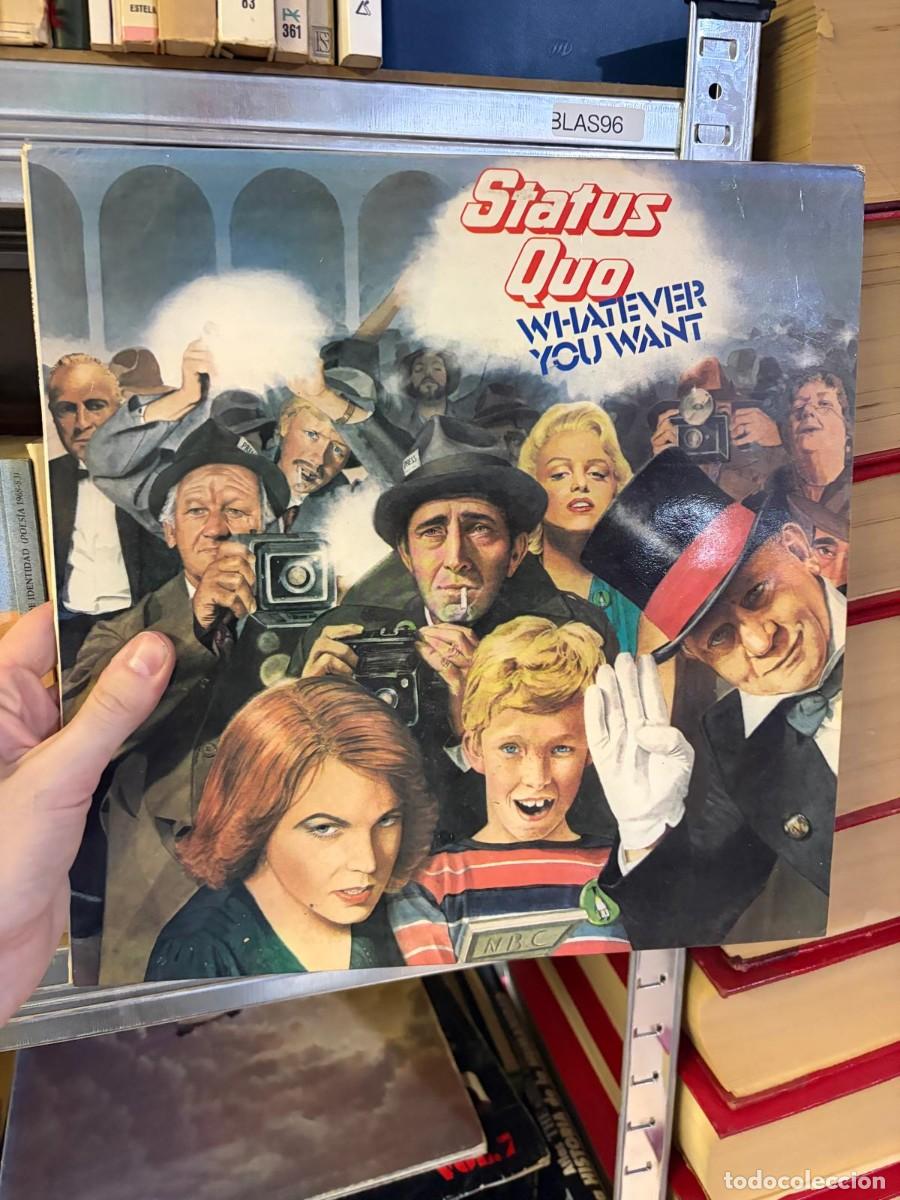 Discos de vinilo: BLAS96 DISCO VINILO LP Status Quo &lrm;&ndash; Whatever You Want