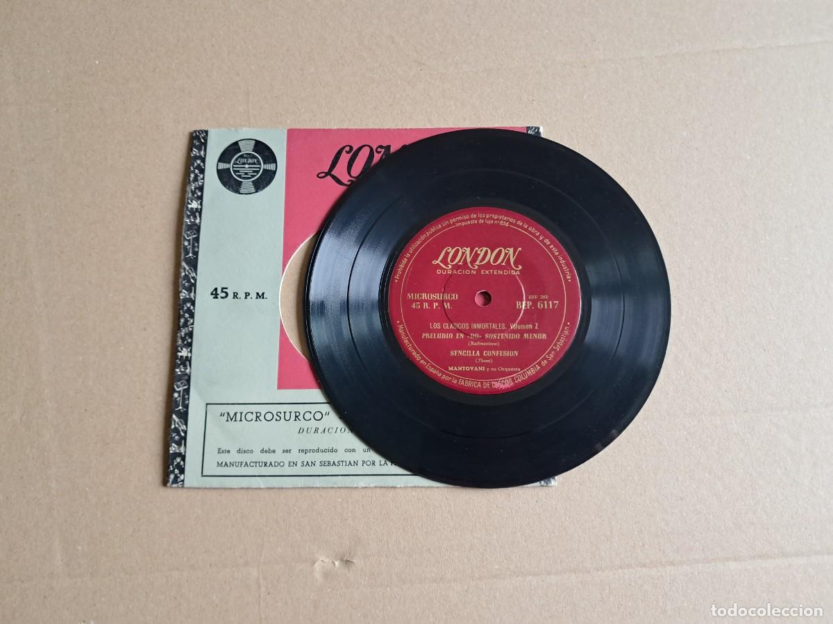 Discos de vinilo: MONTOVANI Y SU ORQUESTA - LOS CLASICOS INMORTALES VOLUMEN 2 EP 4 TEMAS EDICION ESPA&Ntilde;OLA