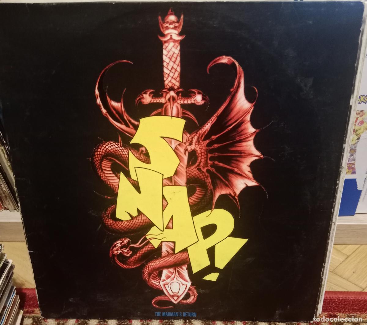 Discos de vinilo: Snap! &ndash; The Madman's Return (1st Edition) Lp Espa&ntilde;a 1992