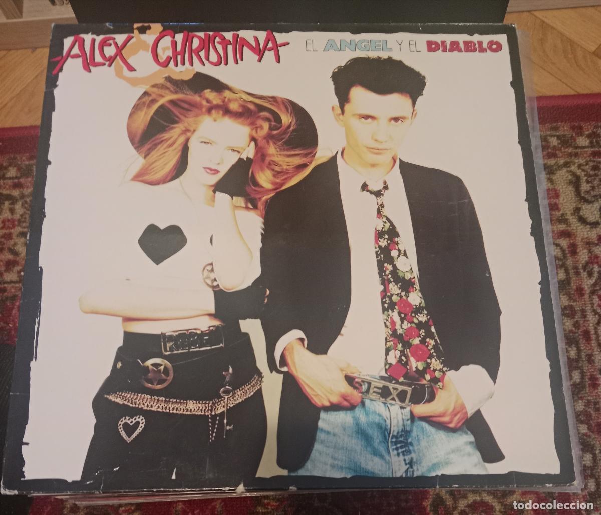 Discos de vinilo: Alex & Christina &ndash; El &Aacute;ngel Y El Diablo Lp Espa&ntilde;a 1989
