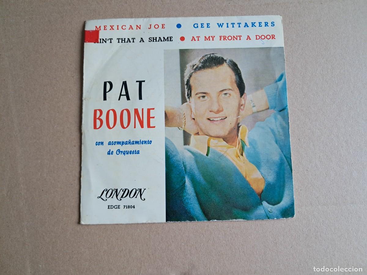 Discos de vinilo: PAT BOONE - MEXICAN JOE EP 4 TEMAS 1963 EDICION ESPA&Ntilde;OLA