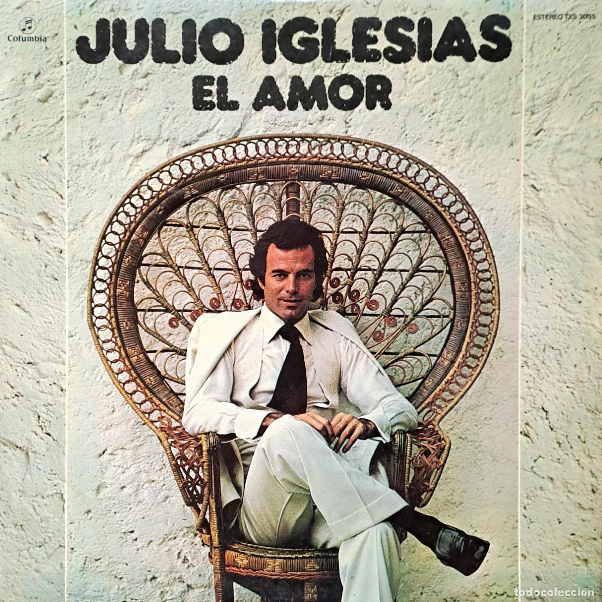 Discos de vinilo: LPs JULIO IGLESIAS. ABRASAME, QUIERO, EL AMOR..... LP-SESP-533