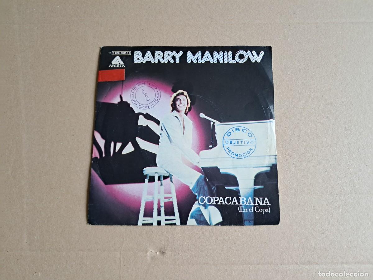 Discos de vinilo: BARRY MANILOW - COPACABANA SINGLE 1978 EDICION ESPA&Ntilde;OLA