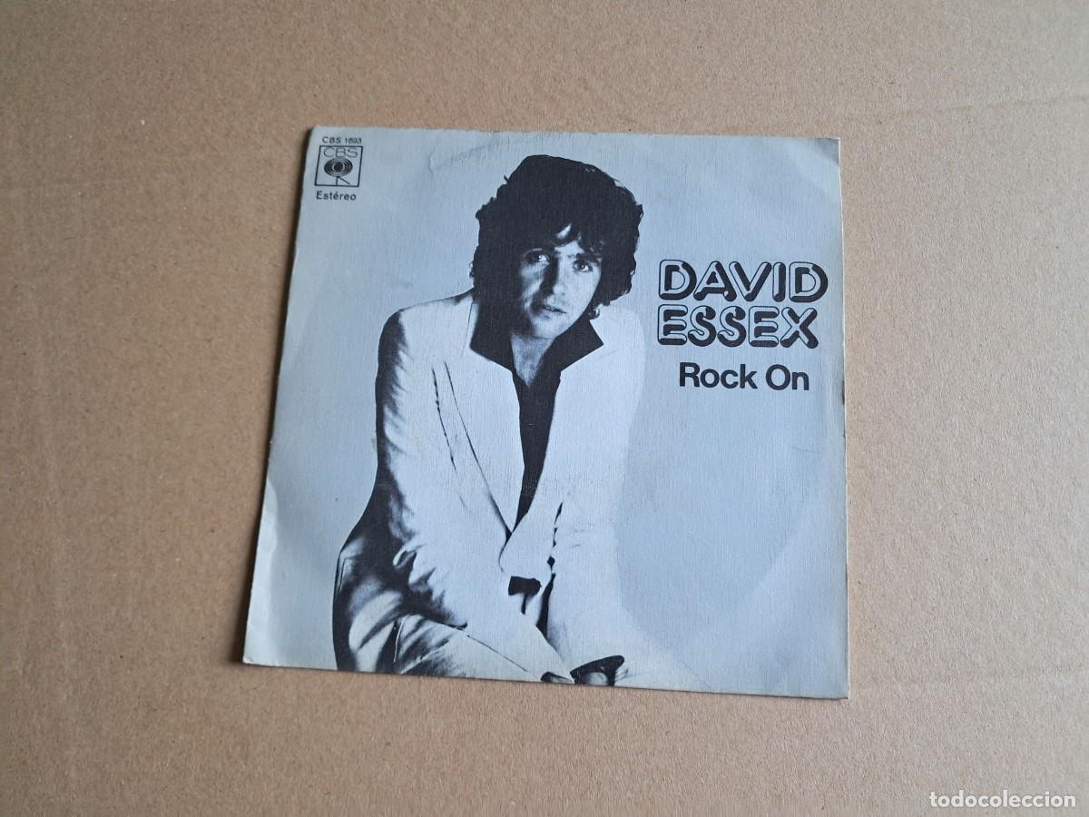 Discos de vinilo: DAVID ESSEX - ROCK ON SINGLE 1973