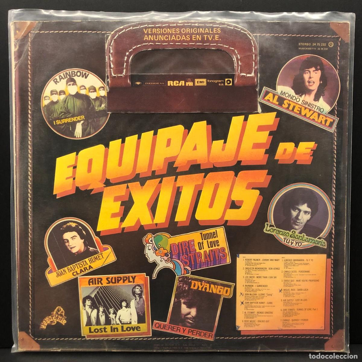 Discos de vinilo: EQUIPAJE DE EXITOS - VERSIONES ORIGINALES - STEREO 24 75 232 73 - LP VINILO - DISCO / 2989