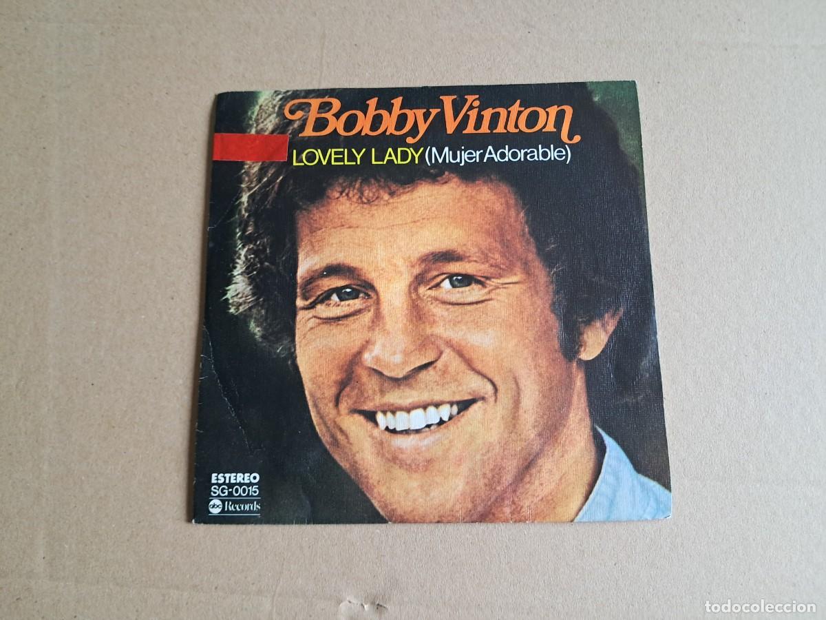 Discos de vinilo: BOBBY VINTON - LOVELY LADY SINGLE 1976 EDICION ESPA&Ntilde;OLA