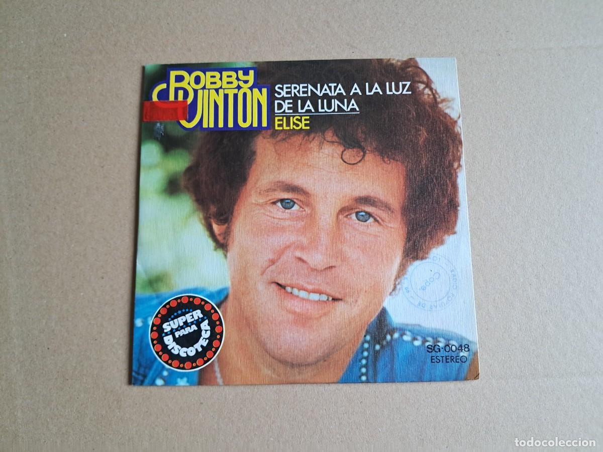 Discos de vinilo: BOBBY VINTON - SERENATA A LA LUZ DE LA LUNA SINGLE 1976 EDICION ESPA&Ntilde;OLA