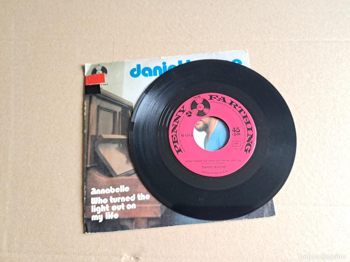 Discos de vinilo: DANIEL BOONE - ANNABELLE SINGLE 1972 EDICION ESPA&Ntilde;OLA - Foto 2