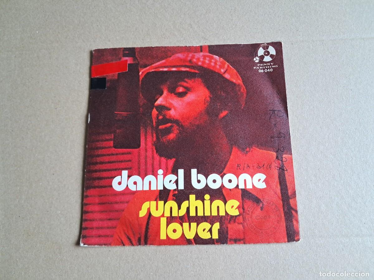 Discos de vinilo: DANIEL BOONE - SUNSHINE LOVER SINGLE 1973 EDICION ESPA&Ntilde;OLA