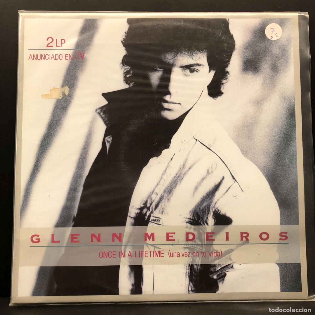 Discos de vinilo: GLENN MEDEIROS - ONE IN A LIFE TIME - 836 890-1 - LP VINILO - DISCO / 2993