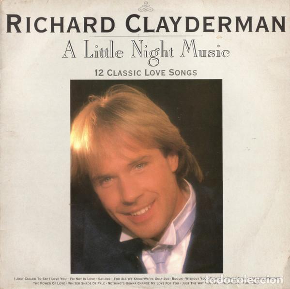 Discos de vinilo: LP RICHARD CLAYDERMAN - A Little Night Music (12 Classic Love Songs) Decca 828 125-1 (EX/EX-)