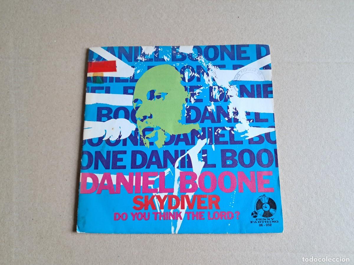 Discos de vinilo: DANIEL BOONE - SKYDIVER SINGLE 1973 EDICION ESPA&Ntilde;OLA