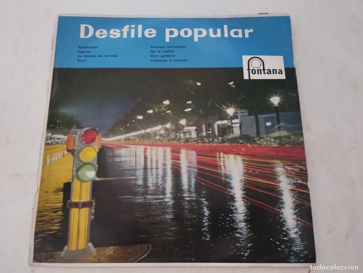 Discos de vinilo: DESFILE POPULAR - 10&rdquo; Spain FONTANA 661 550 a&ntilde;o 1958.