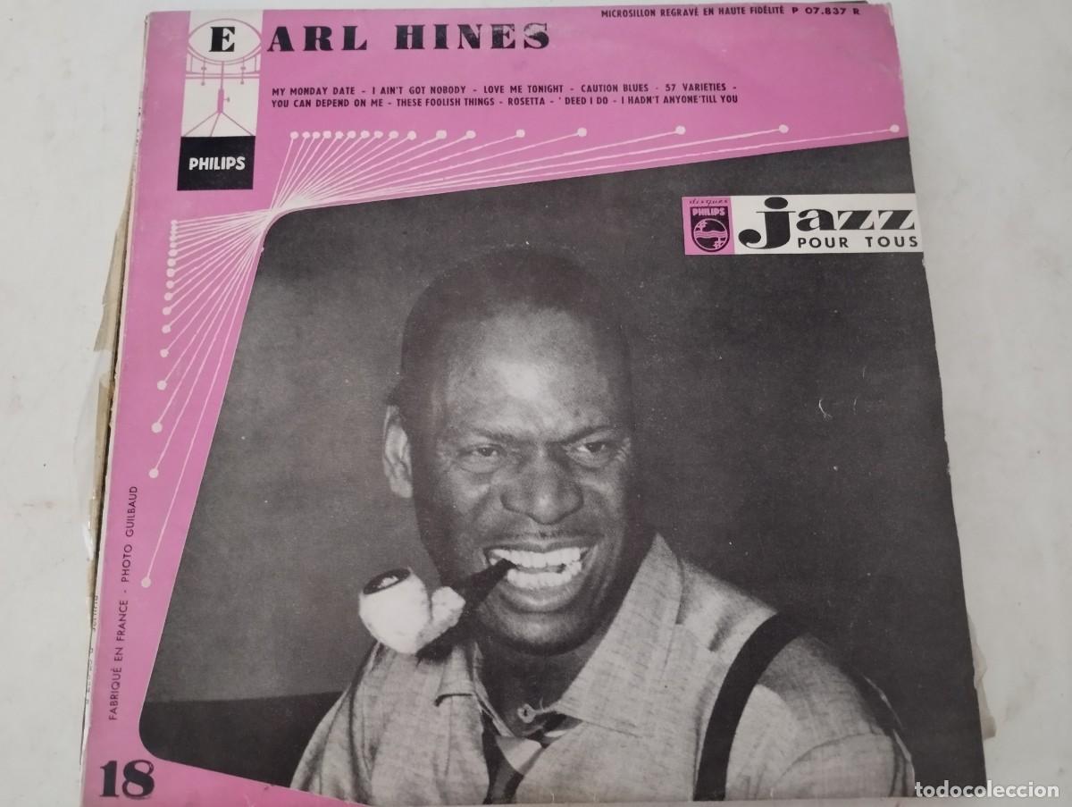 Discos de vinilo: EARL HINES - JAZZ POUR TOUS. 10 PULGADAS FRANCES 1959