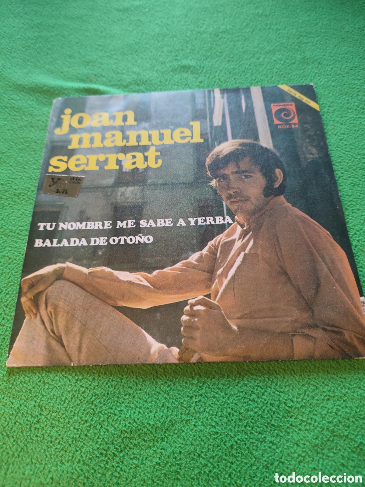 Discos de vinilo: Joan Manuel Serrat - Tu nombre me sabe a yerba
