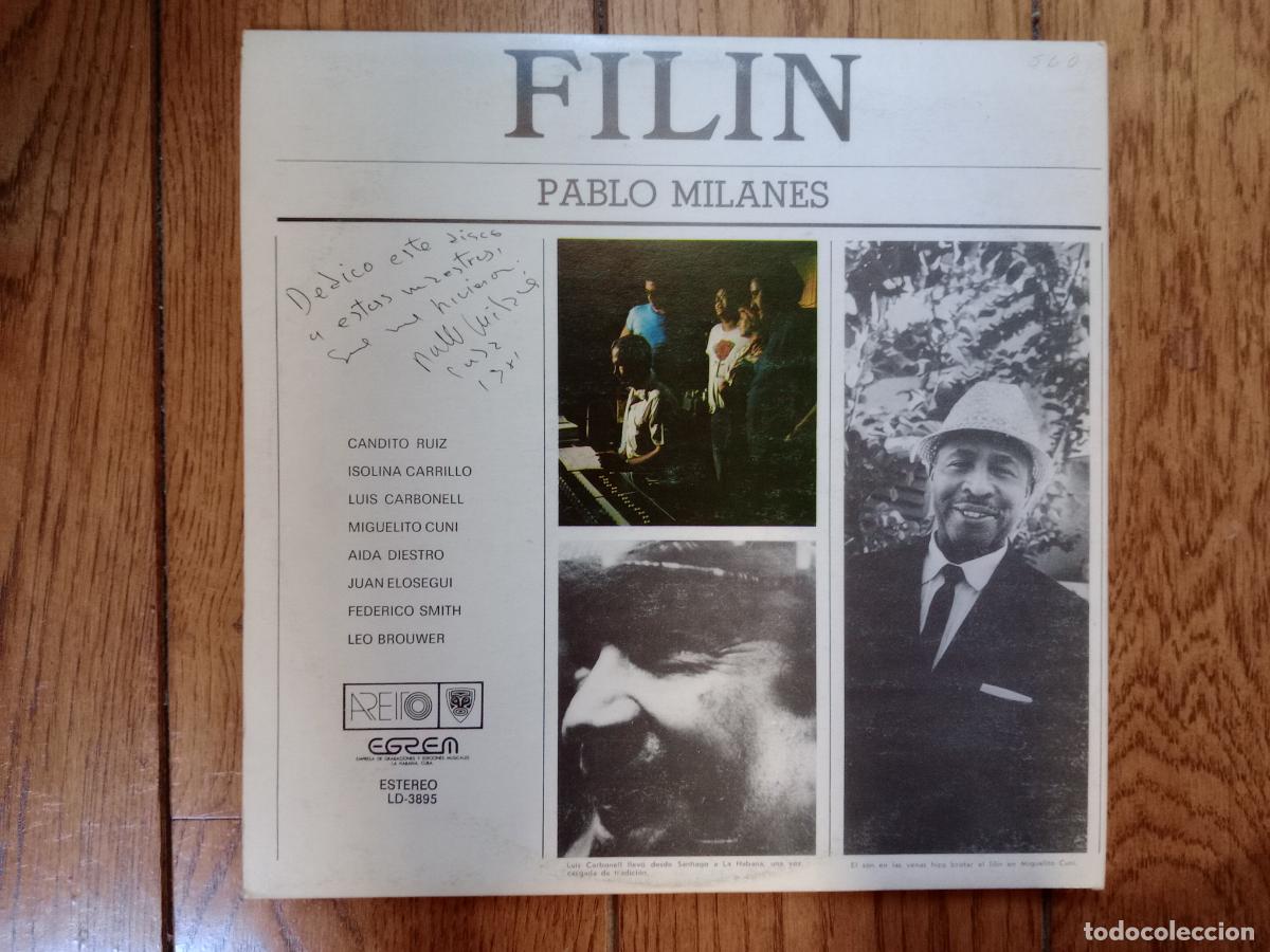 Discos de vinilo: Pablo Milan&eacute;s - filin - Foto 4