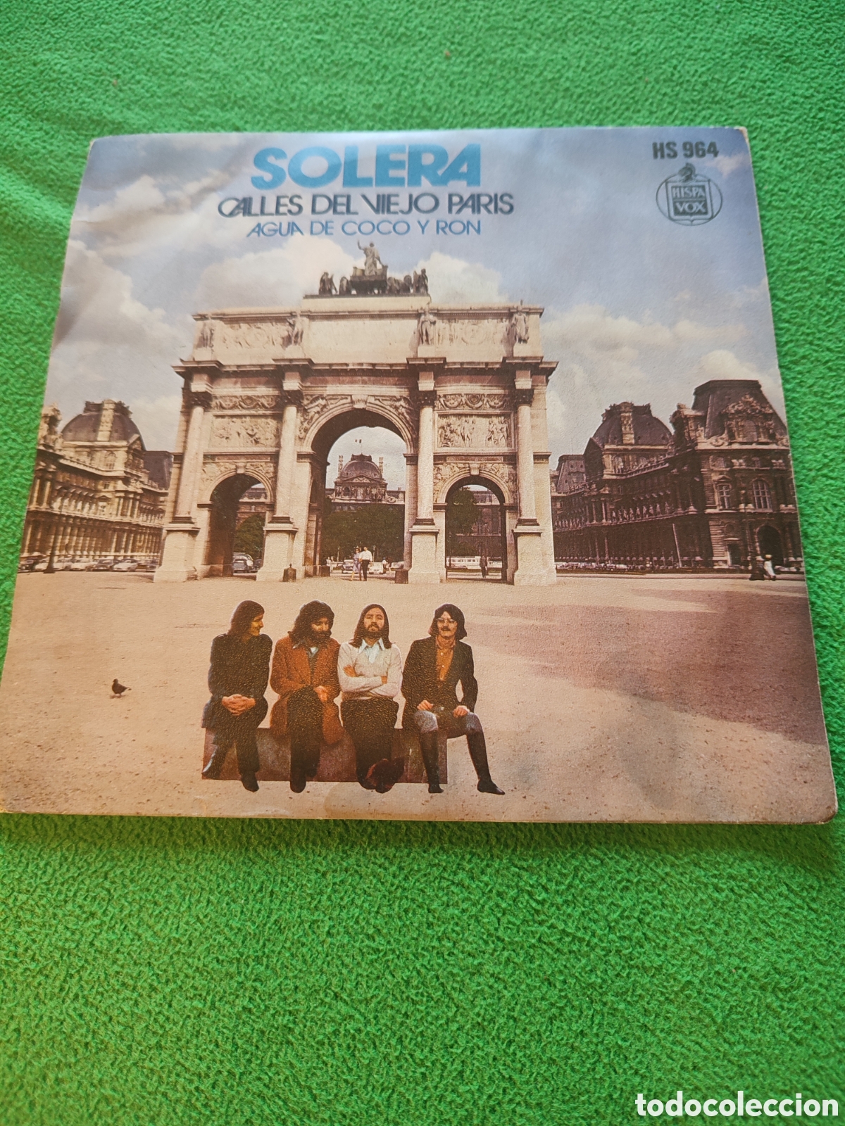 Discos de vinilo: Solera - Calles del viejo Paris