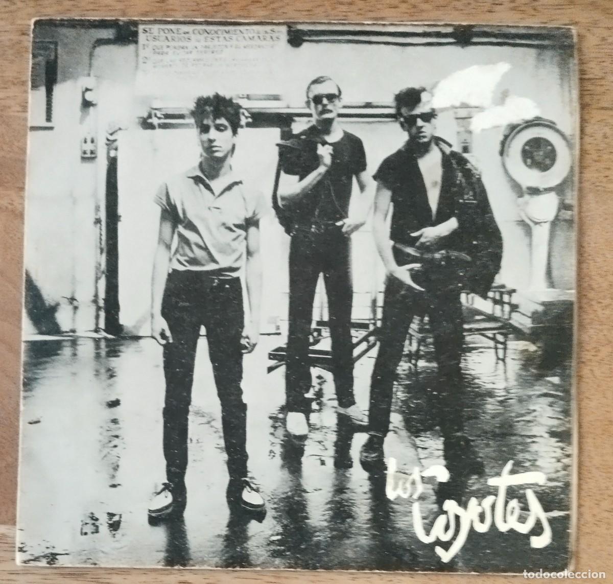 Discos de vinilo: LOS COYOTES EP GASA 1982 extra&ntilde;o corte de pelo/ lios en el cine/ la estacion fantasma PSYCHOBILLY