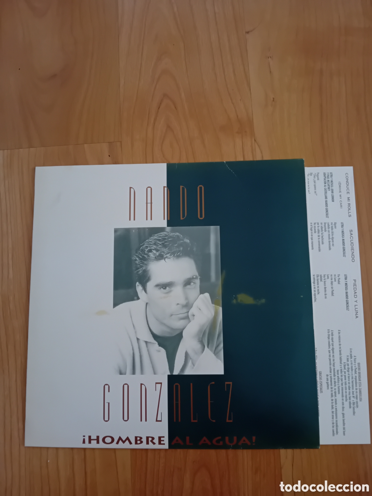 Discos de vinilo: NANDO GONZALEZ. HOMBRE AL AGUA
