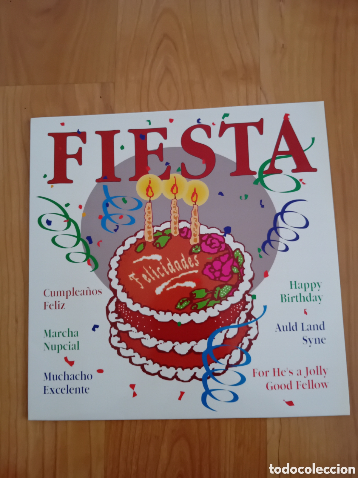 Discos de vinilo: FIESTA. CUMPLEA&Ntilde;OS FELIZ. BLAU. MALLORCA