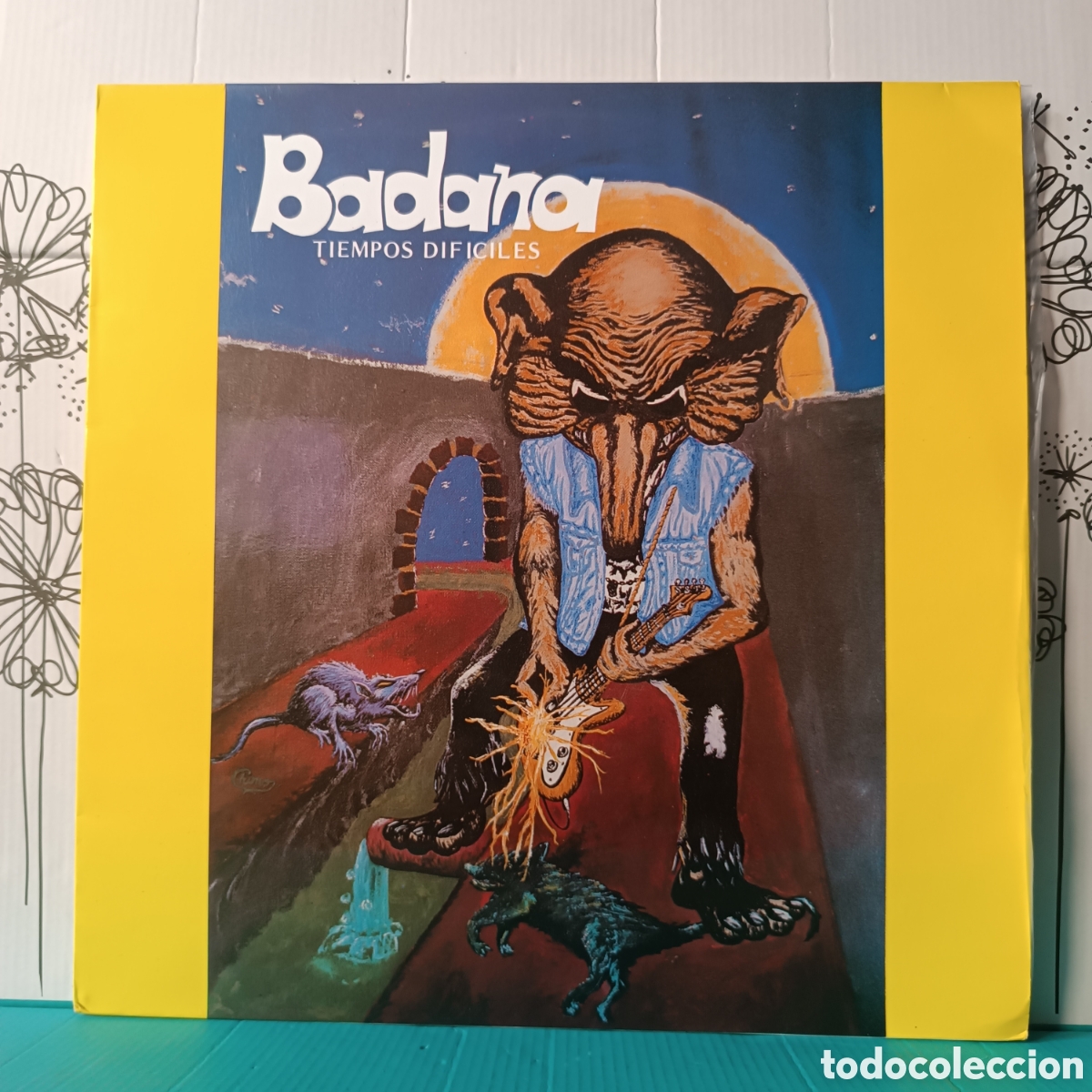 Discos de vinilo: BADANA. TIEMPOS DIFICILES. LP. XIRIVELLA RECORDS. XLV-004