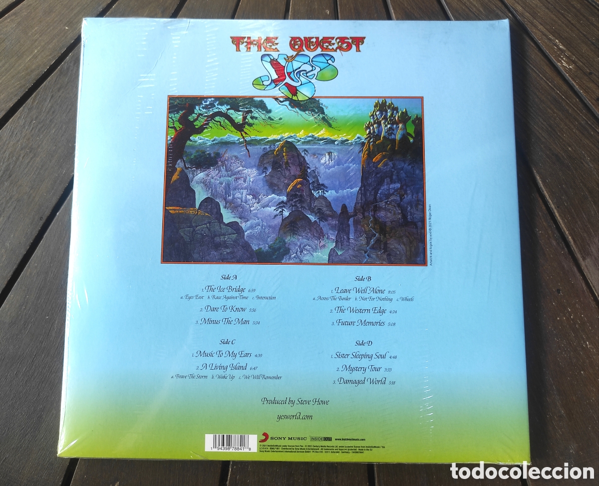 Discos de vinilo: Yes - The Quest (2LP + 2CD) Gatefold.Nuevo - Foto 2