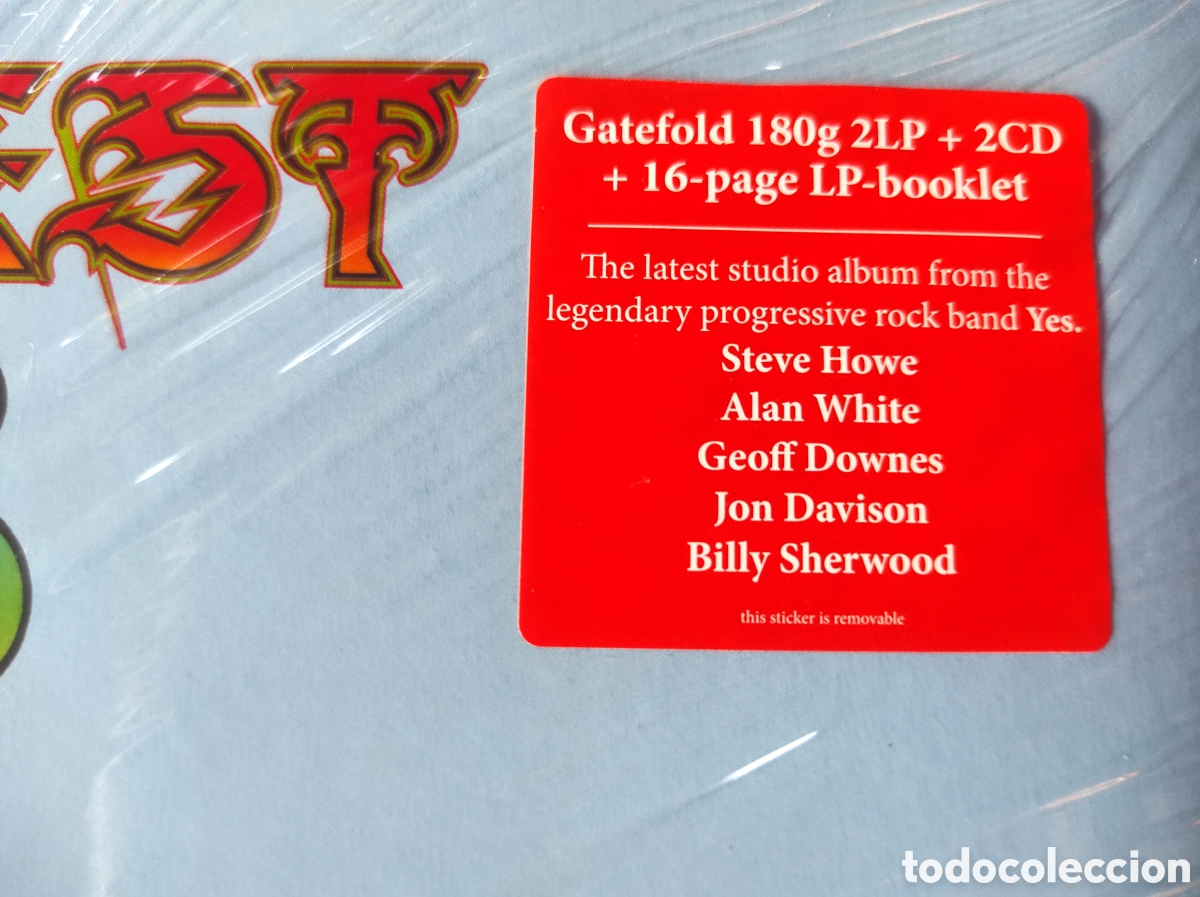 Discos de vinilo: Yes - The Quest (2LP + 2CD) Gatefold.Nuevo - Foto 3