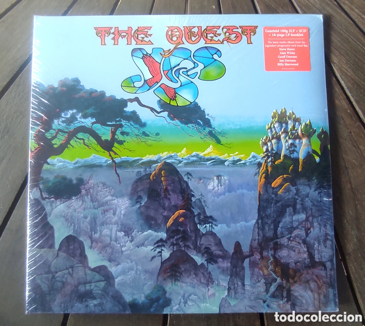 Discos de vinilo: Yes - The Quest (2LP + 2CD) Gatefold.Nuevo