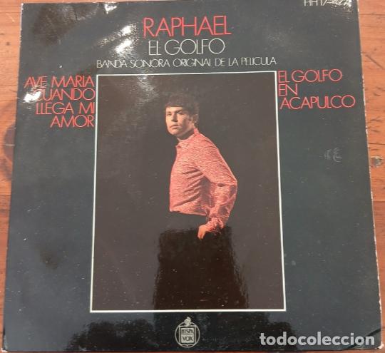 Discos de vinilo: Single de Raphael el golfo de acapulco