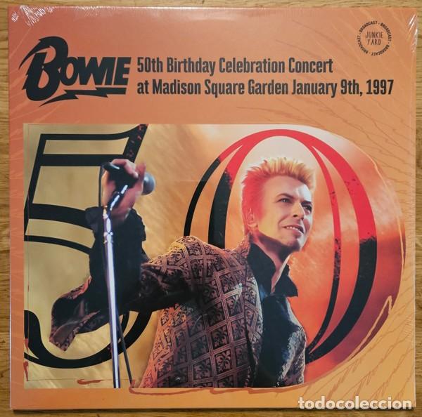 Discos de vinilo: DAVID Bowie &ndash; 50th Birthday Celebration Concert At Madison Square Garden January 9th, 1997 2 LP