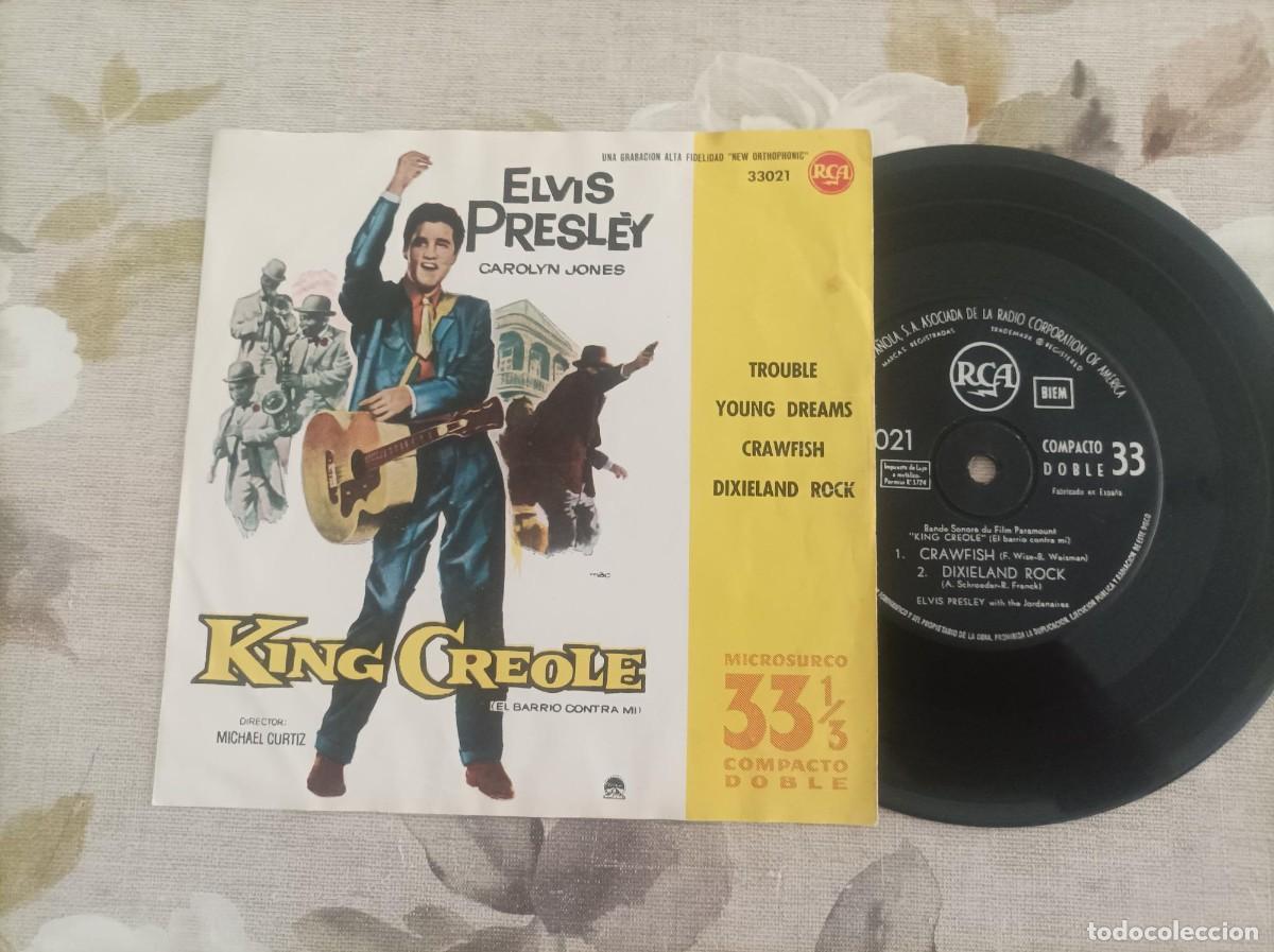 Discos de vinilo: Elvis Presley ep King Creole