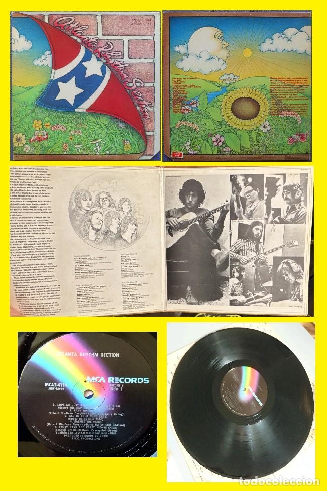 Discos de vinilo: atlanta rhythm section & Back Up Against The Wall - 73, DOBLE LP, RARO, 1&ordm; y 2&ordm; LP !! ORG USA,EX