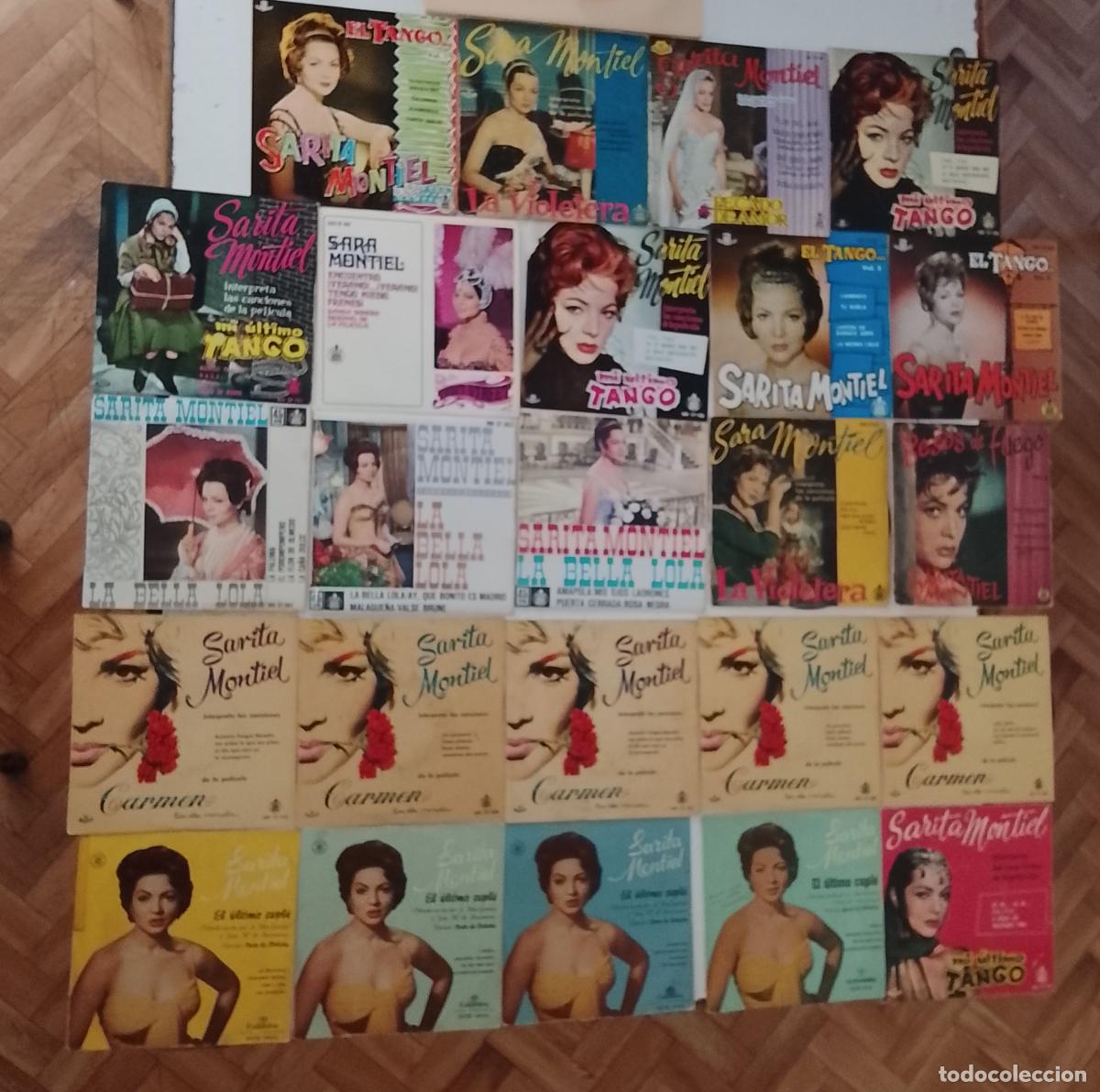 Discos de vinilo: Sarita Sara zara zarita discos peque&ntilde;os discograf&iacute;a Montiel.