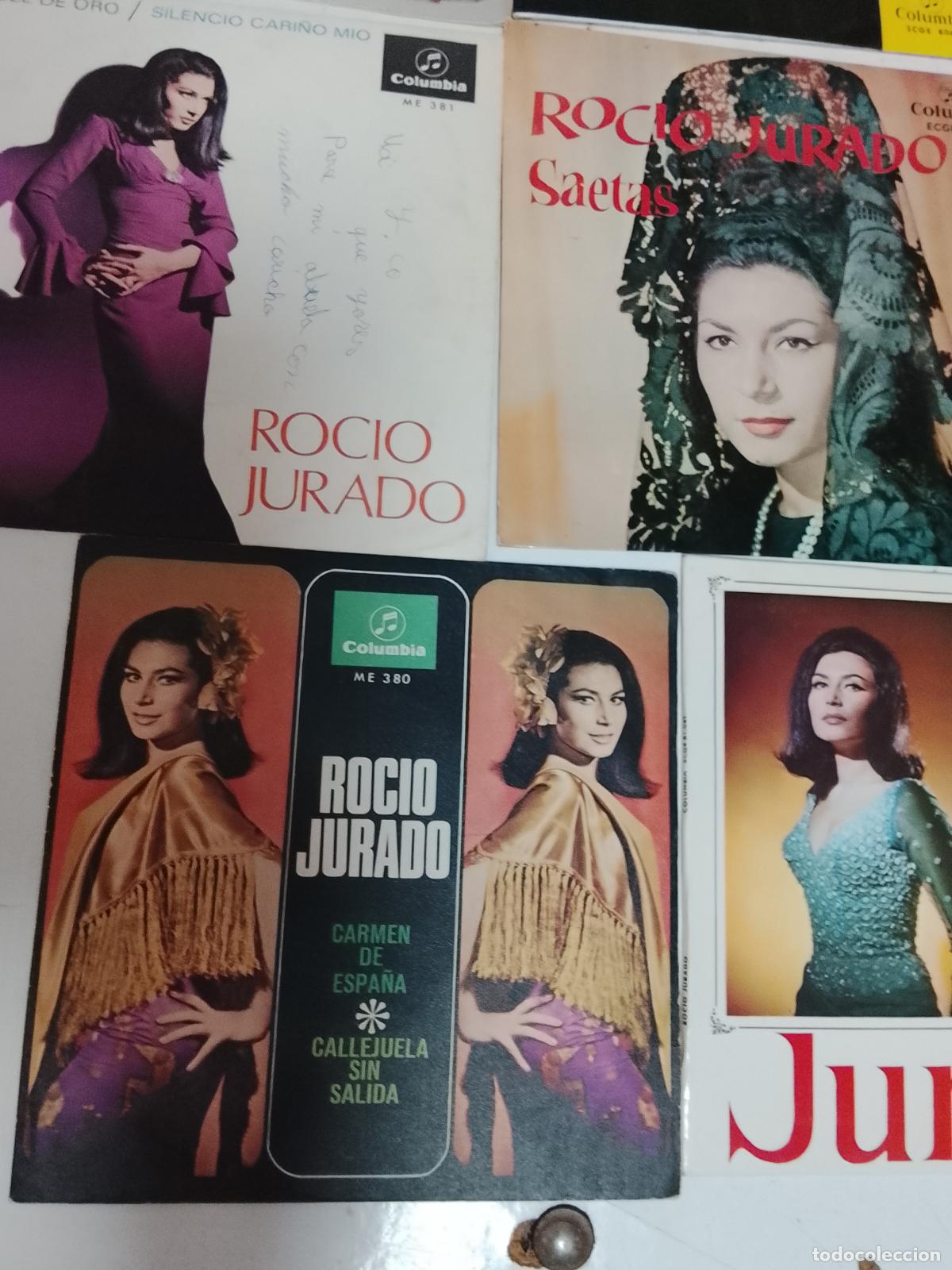 Discos de vinilo: discos peque&ntilde;os discograf&iacute;a Roc&iacute;o jurado - Foto 2