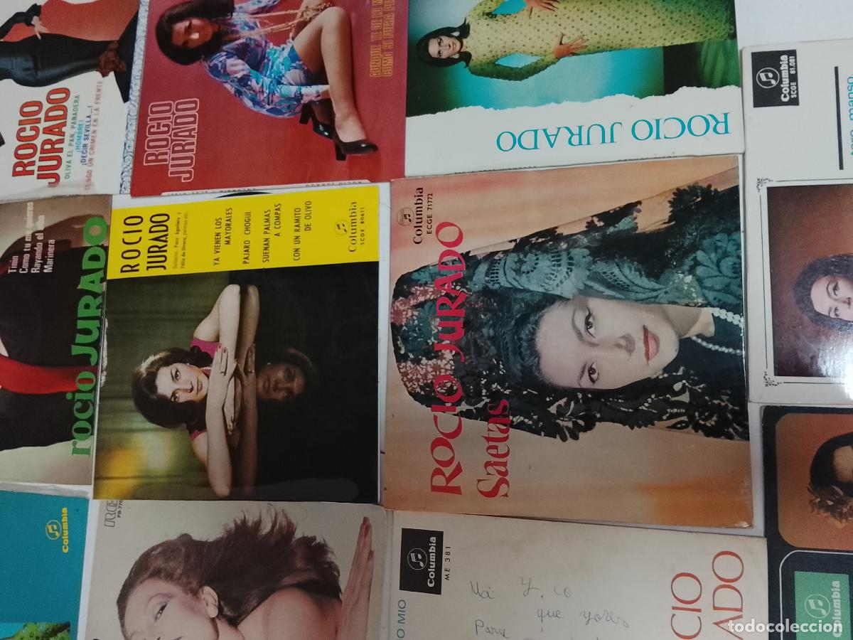 Discos de vinilo: discos peque&ntilde;os discograf&iacute;a Roc&iacute;o jurado - Foto 5