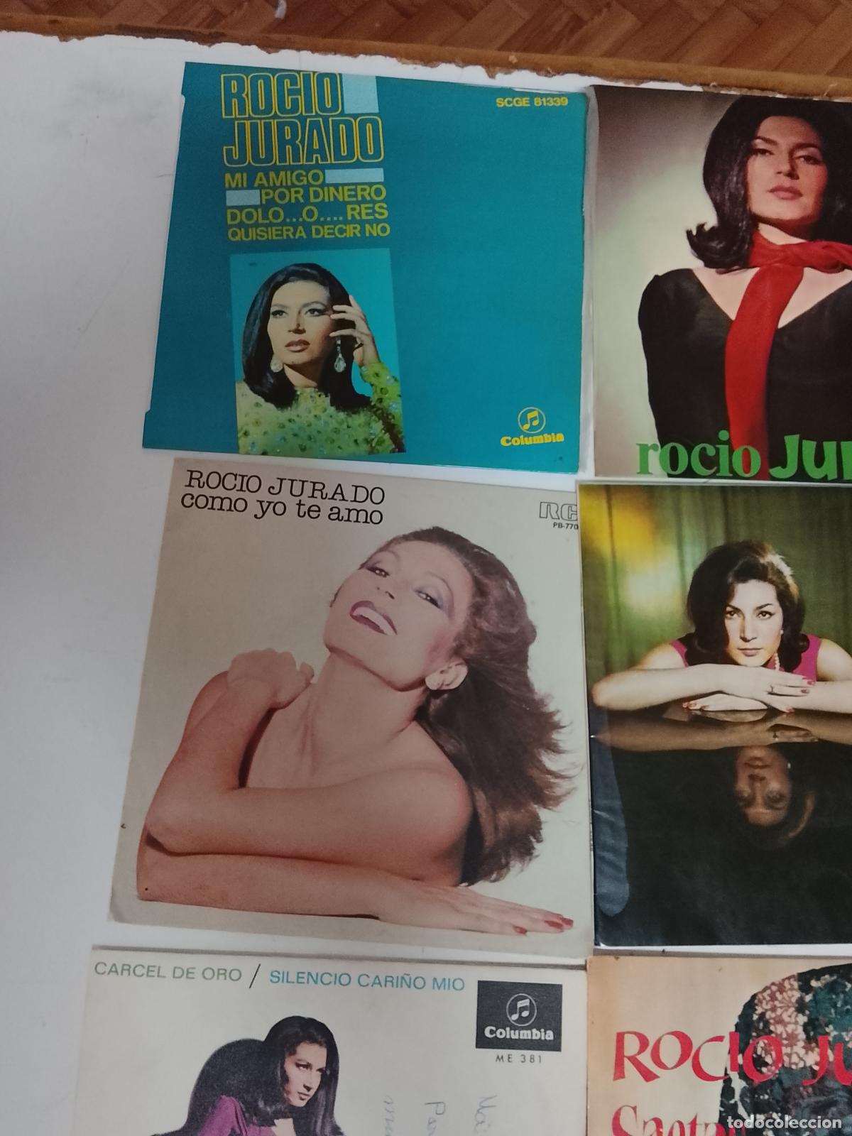 Discos de vinilo: discos peque&ntilde;os discograf&iacute;a Roc&iacute;o jurado - Foto 7