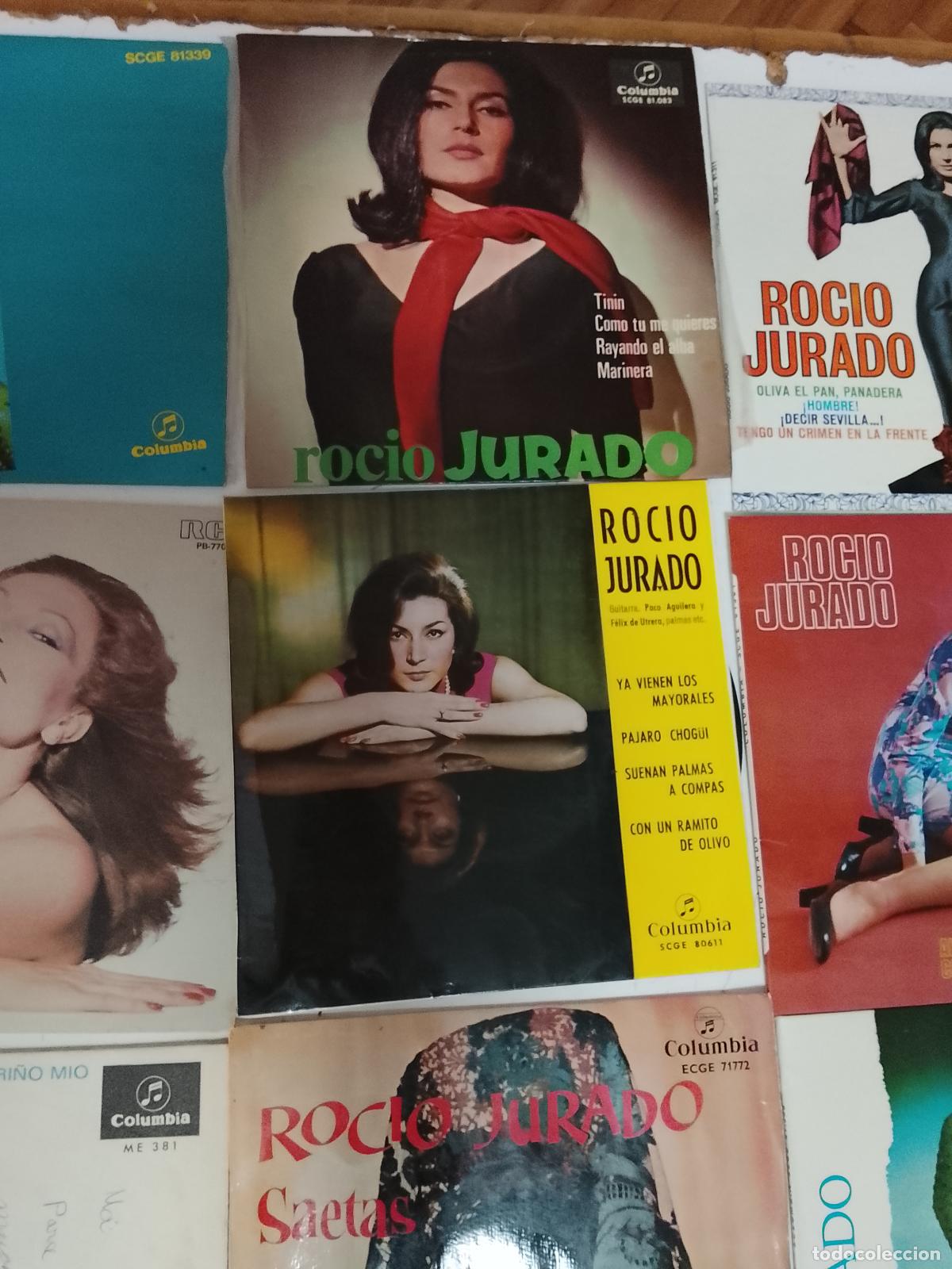 Discos de vinilo: discos peque&ntilde;os discograf&iacute;a Roc&iacute;o jurado - Foto 8