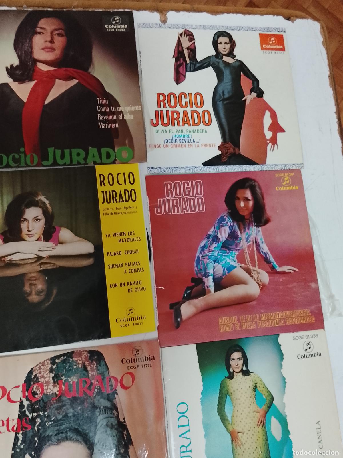 Discos de vinilo: discos peque&ntilde;os discograf&iacute;a Roc&iacute;o jurado - Foto 9