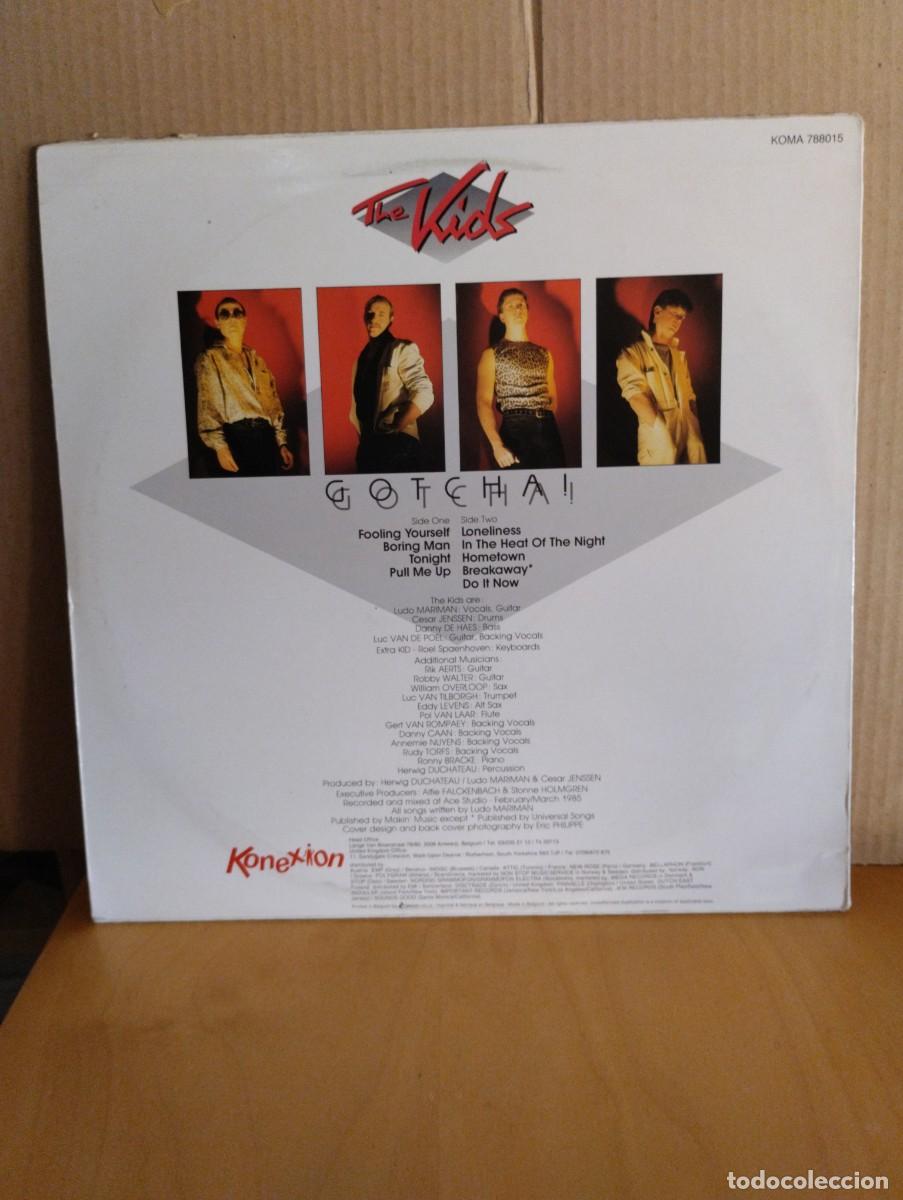 Discos de vinilo: THE KIDS ----- GOTCHA ! - Foto 2