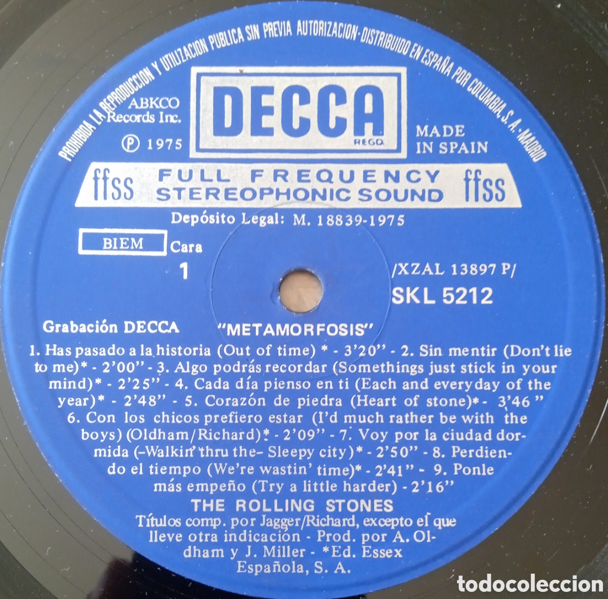 Discos de vinilo: Disco de vinilo The Rolling Stones - Foto 3