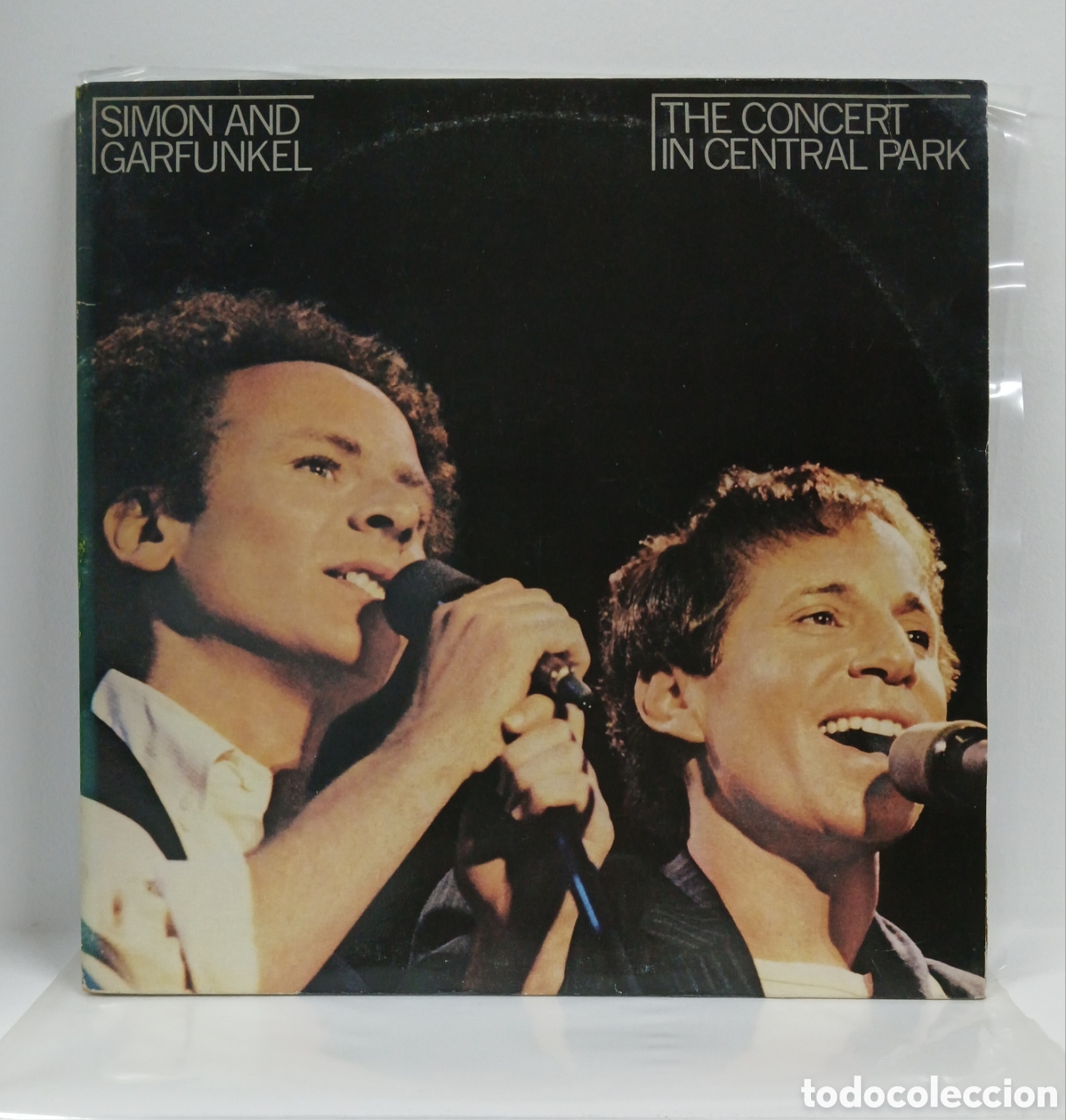 Discos de vinilo: SIMON & GARFUNKEL &rdquo;THE CONCERT IN CENTRAL PARK&rdquo; DOBLE LP. ORIG. GAT. SPAIN. 1982 (VG+)