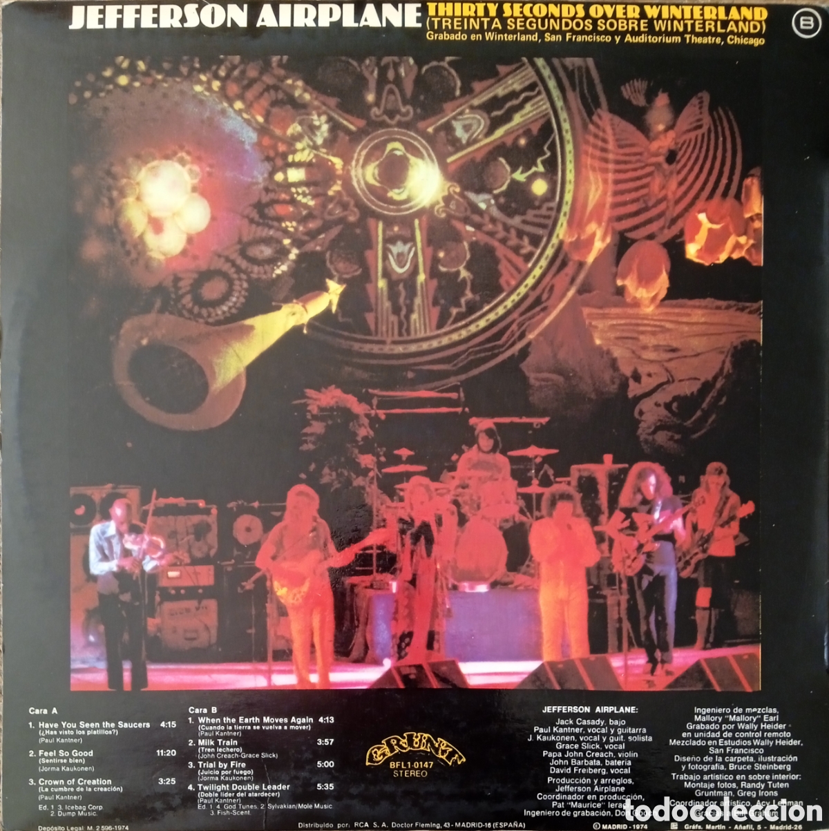 Discos de vinilo: Disco de vinilo Jefferson Airplane - Foto 2