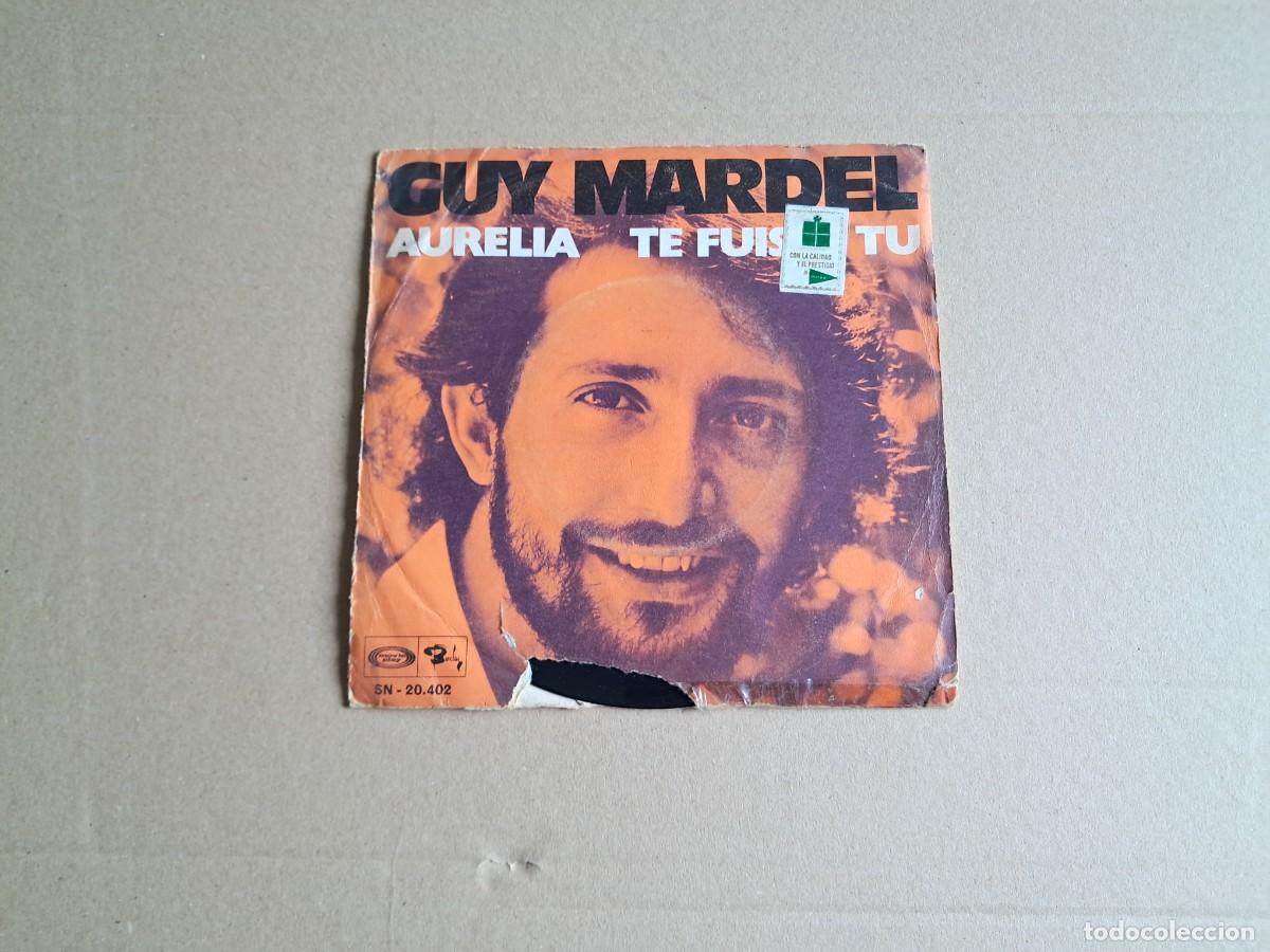 Discos de vinilo: GUY MARDEL - AURELIA SINGLE 1970 EDICION ESPA&Ntilde;OLA