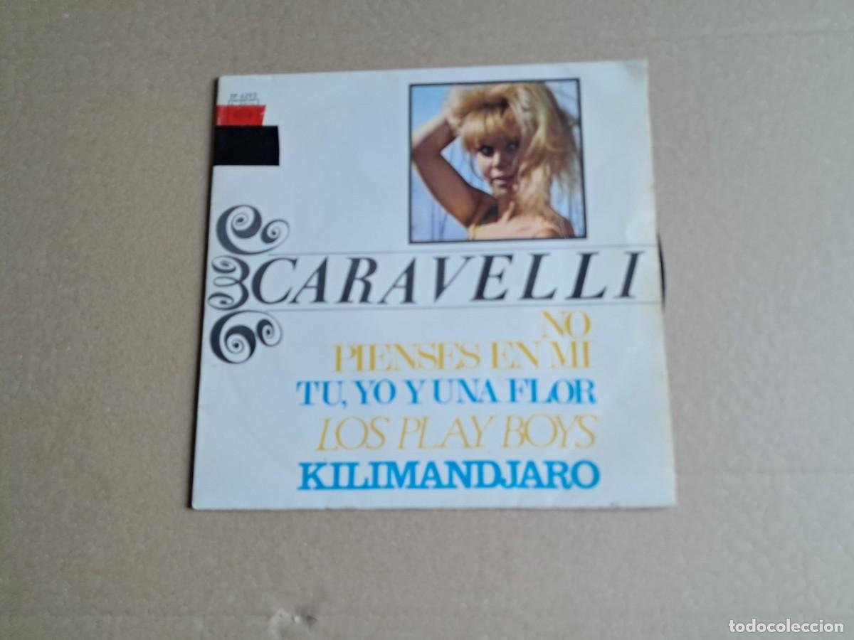 Discos de vinilo: CARAVELLI - NO PIENSES EN MI EP 4 TEMAS 1967 EDICION ESPA&Ntilde;OLA