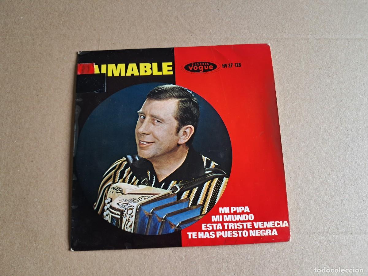 Discos de vinilo: AIMABLE - ESTA TRISTE VENECIA EP 4 TEMAS 1964 EDICION ESPA&Ntilde;OLA