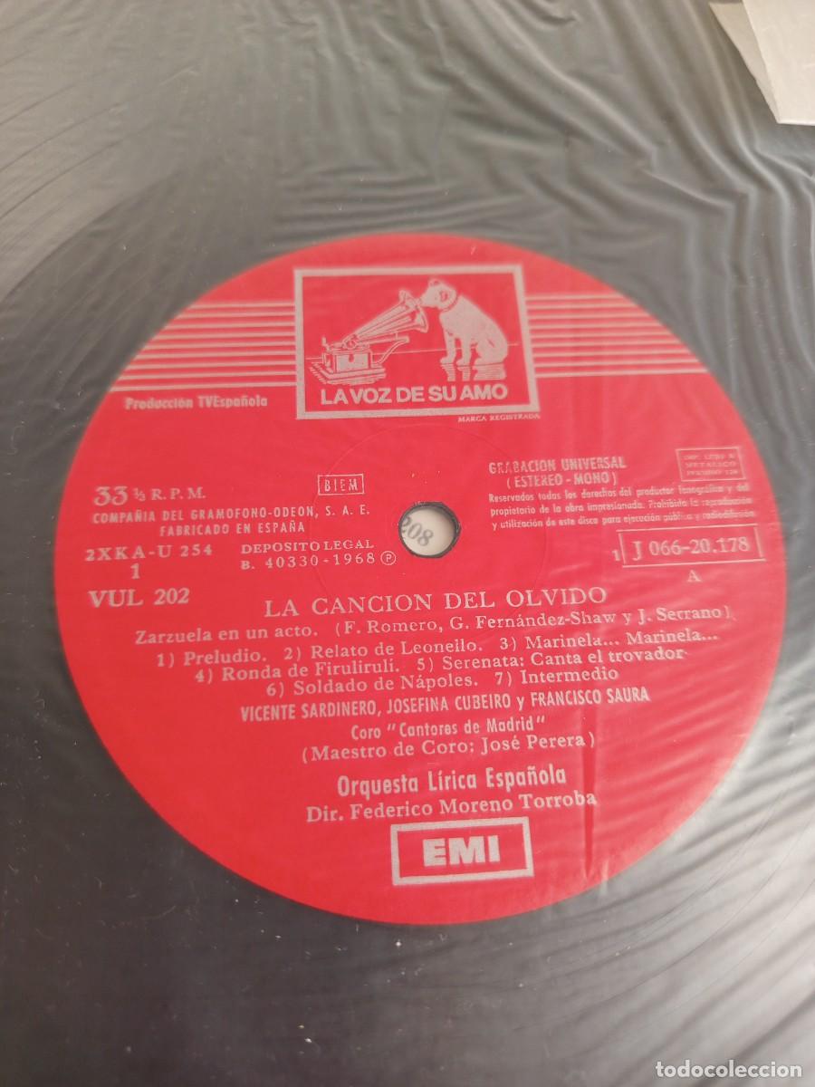 Discos de vinilo: La Canci&oacute;n del Olvido en vinilo - Foto 2