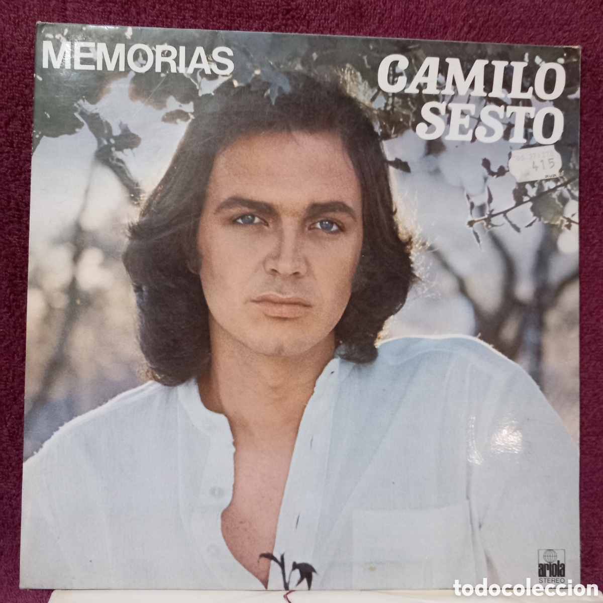 Discos de vinilo: LP CAMILO SESTO-MEMORIAS(1976 ARIOLA)