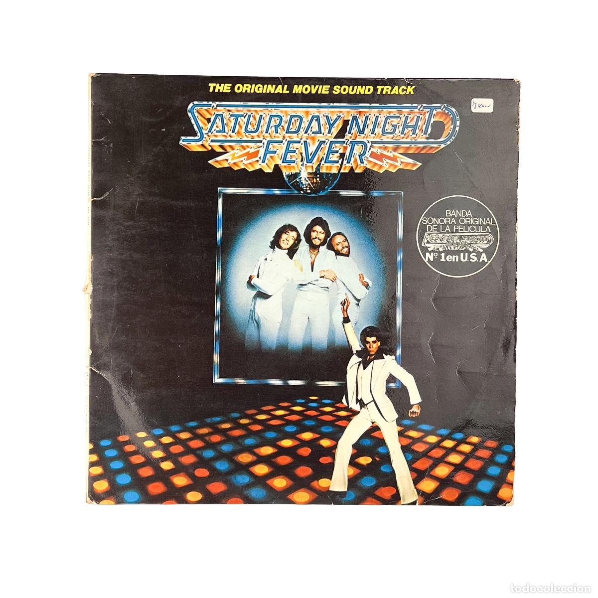 Discos de vinilo: 2xLP. Various. Saturday Night Fever (The Original Movie Sound Track) (VG/VG)