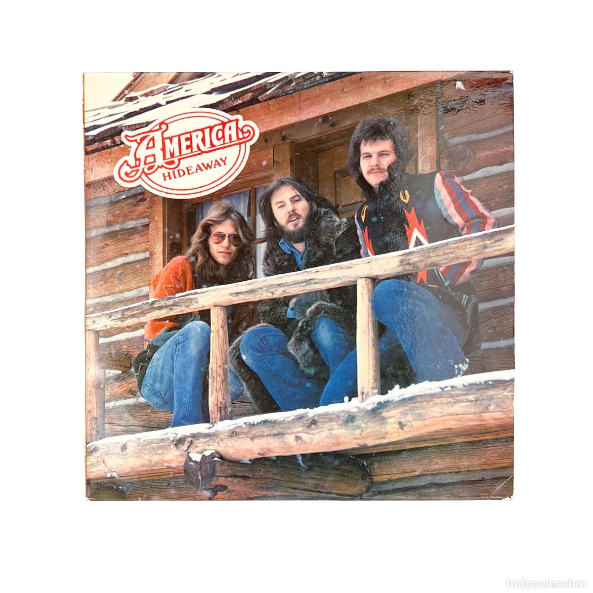 Discos de vinilo: LP. America. Hideaway (VG/G)